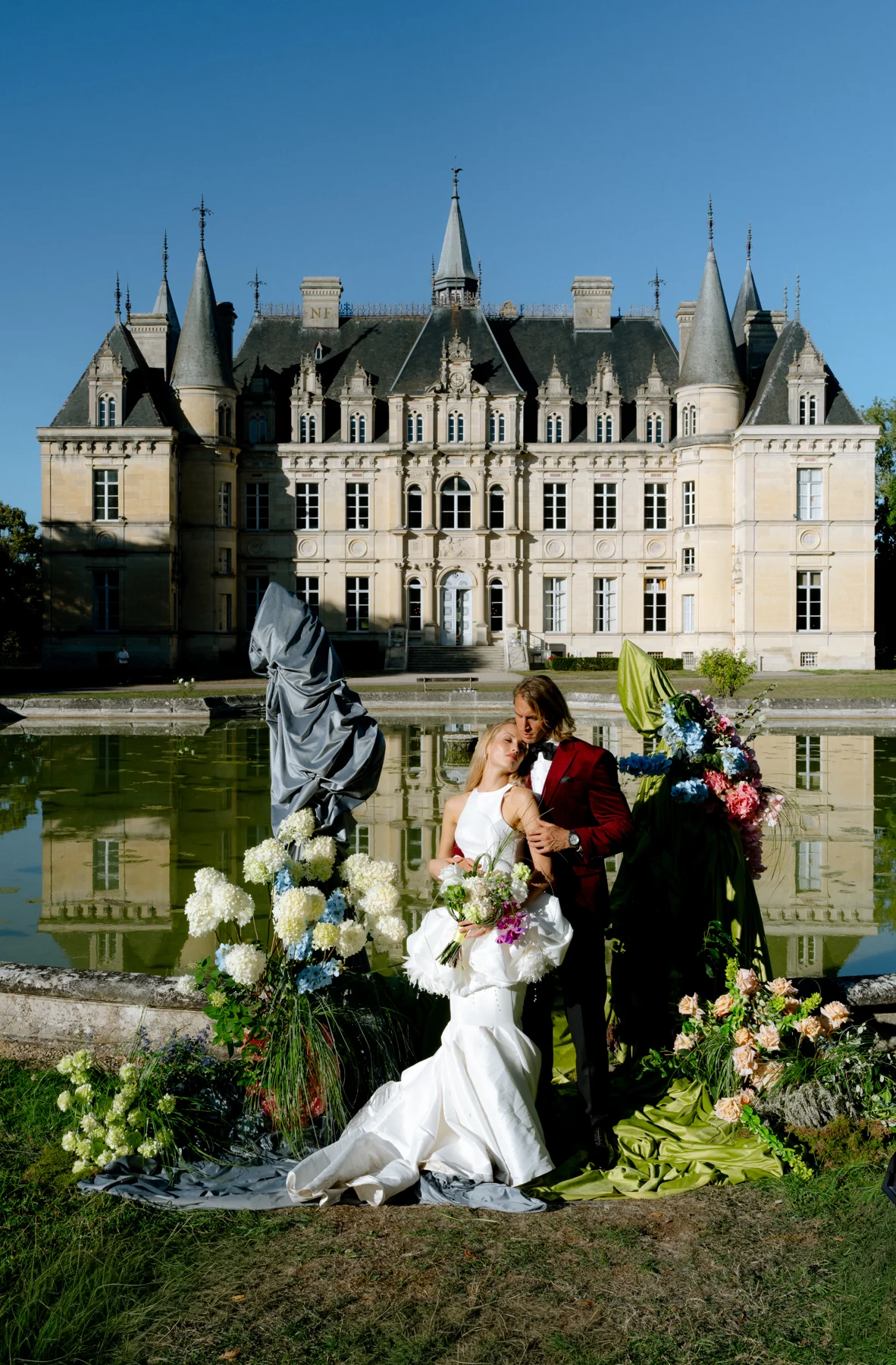 Shooting éditorial au Château de Boursault