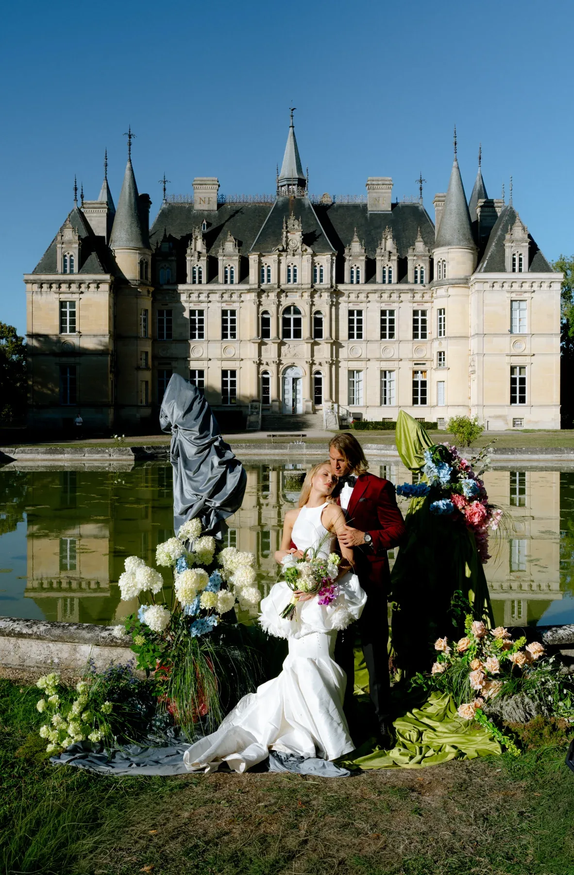 Shooting éditorial au Château de Boursault